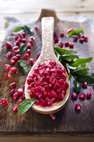 Product Of The Autumn Season Pomegranate — Stock Photo, Image