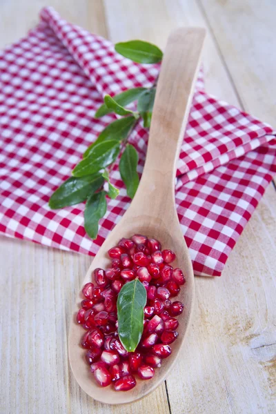 Product Of The Autumn Season Pomegranate — Stock Photo, Image