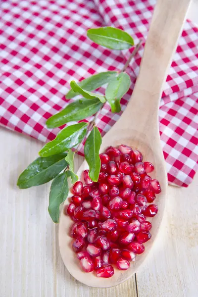 Product Of The Autumn Season Pomegranate — Stock Photo, Image