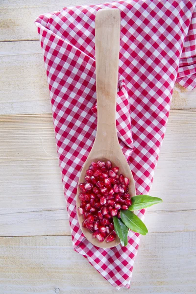 Product Of The Autumn Season Pomegranate — Stock Photo, Image