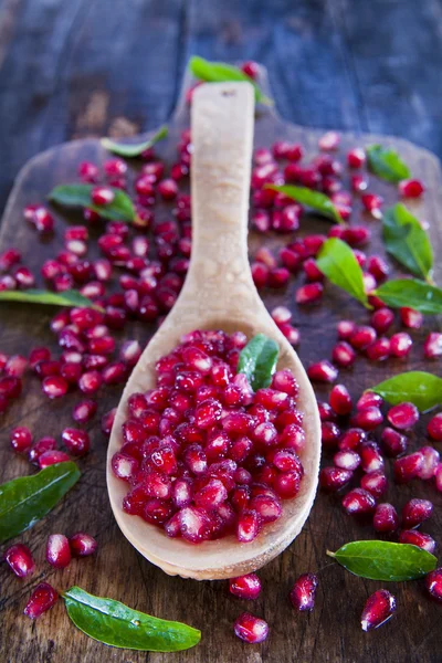 Product Of The Autumn Season Pomegranate — Stock Photo, Image