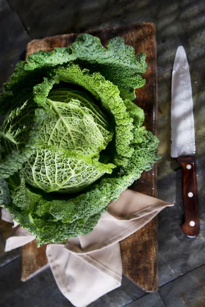 Cabbage Leaves — Stock Photo, Image