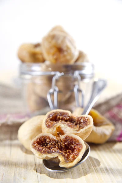 Seasonal Fruit, Dried Figs — Stock Photo, Image