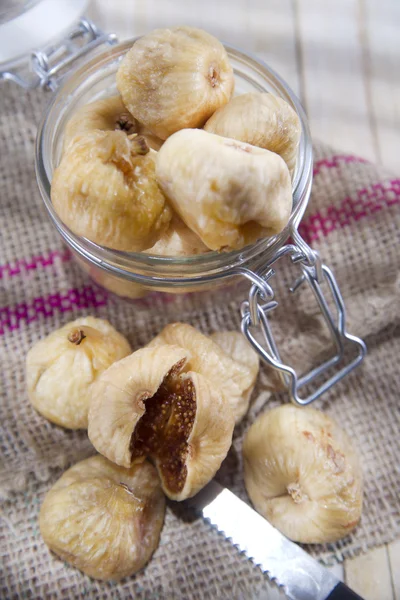 Seasonal Fruit, Dried Figs — Stock Photo, Image