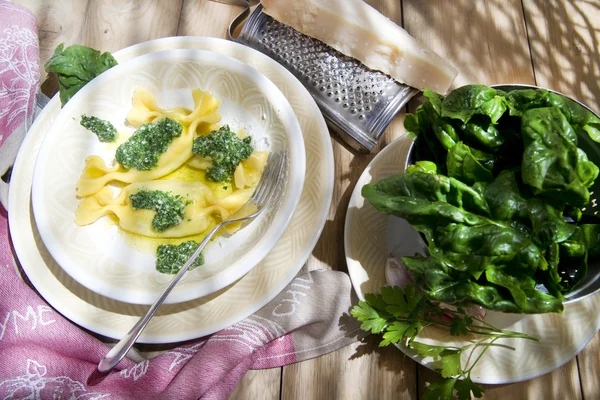 Godis äggpasta — Stockfoto