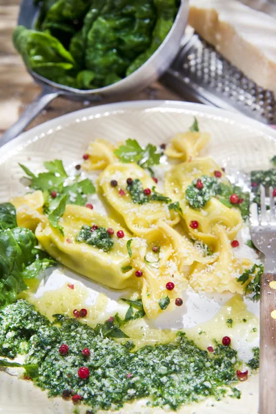 Candy Egg Pasta — Stock Photo, Image