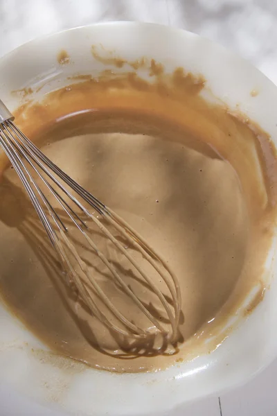 Crema batida con castaño —  Fotos de Stock
