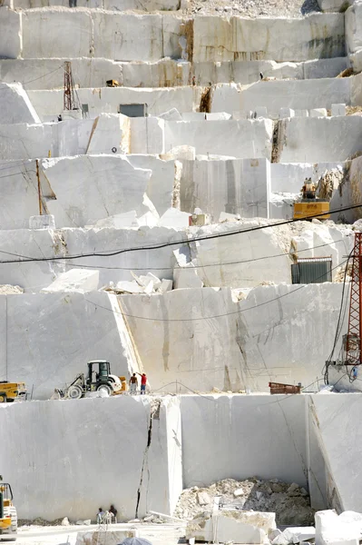 Carrara beyaz İtalya Mermer Ocağı — Stok fotoğraf