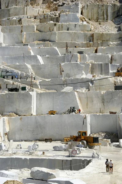 Pedra de mármore em Carrara — Fotografia de Stock
