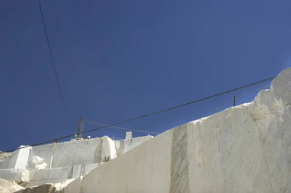 Cantera de mármol en Carrara White Italy — Foto de Stock