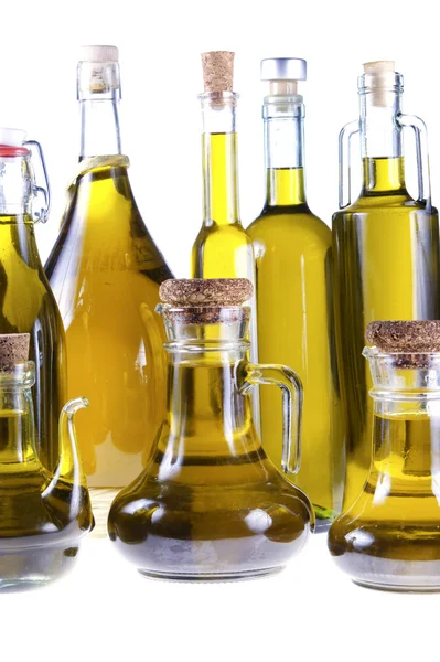 Série de bouteilles d'huile d'olive — Photo