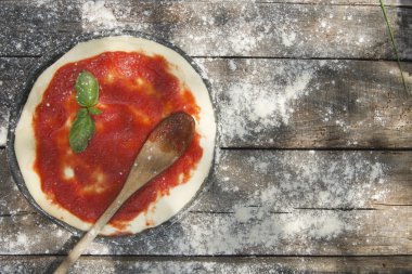 ham pizza tabanı 