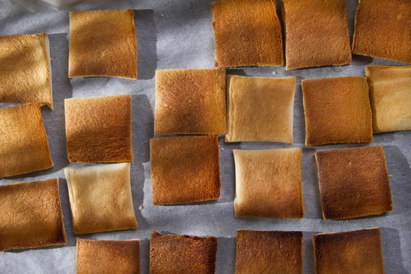 Rebanadas de pan tostado — Foto de Stock