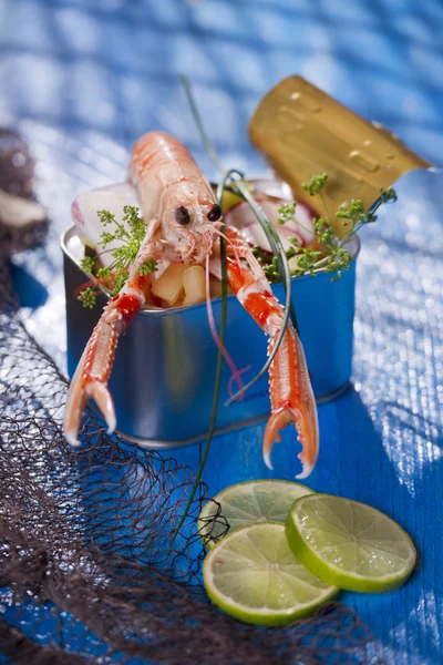 Crustacean canned — Stock Photo, Image