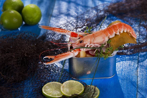 Crustacean canned — Stock Photo, Image