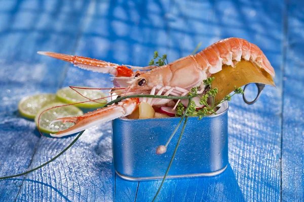 Crustacés en conserve — Photo