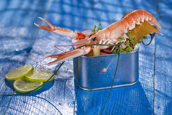 Crustacean canned — Stock Photo, Image