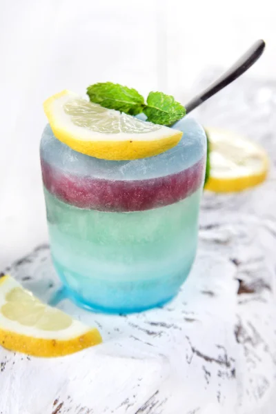 Ice Cube colored — Stock Photo, Image