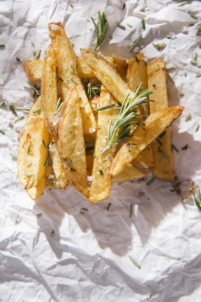 Placa de papas fritas —  Fotos de Stock