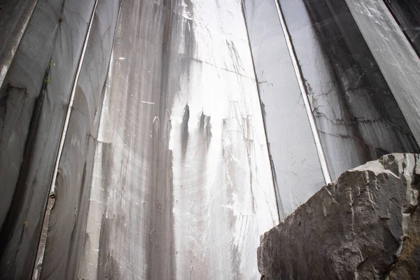 Fotografische Documentatie Van Een Verlaten Marmergroeve Apuane Alpen Carrara Italië — Stockfoto