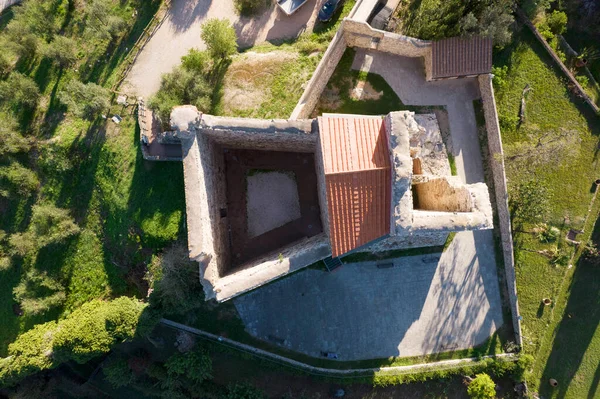 Fotografische Documentatie Van Het Kleine Fort Van Suvereto Toscane Italië — Stockfoto