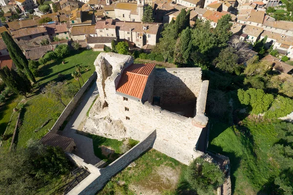 Fotografisk Dokumentation Den Lilla Fästningen Suvereto Toscana Italien — Stockfoto
