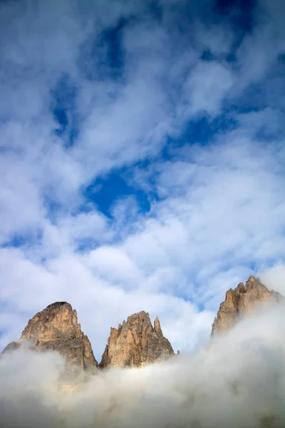 Dolomites Sasso Lungo Group — 스톡 사진