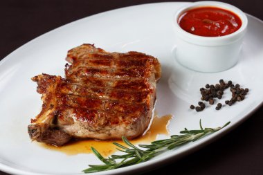 ızgara biftek. Barbekü