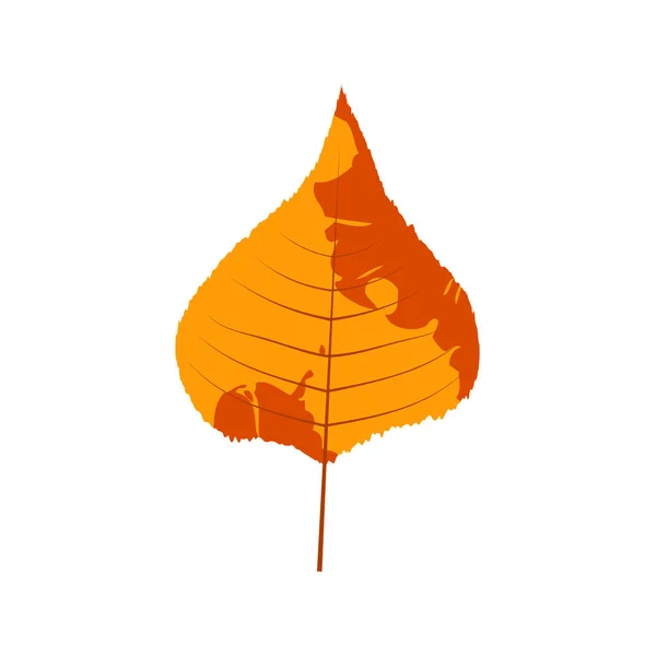 枯れた秋のモトリーの葉 落ち葉にバラエティ豊かな食感 — ストックベクタ