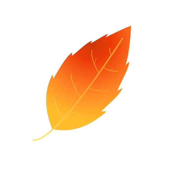 Motley Oheň Rez Barevné Podzimní List — Stockový vektor