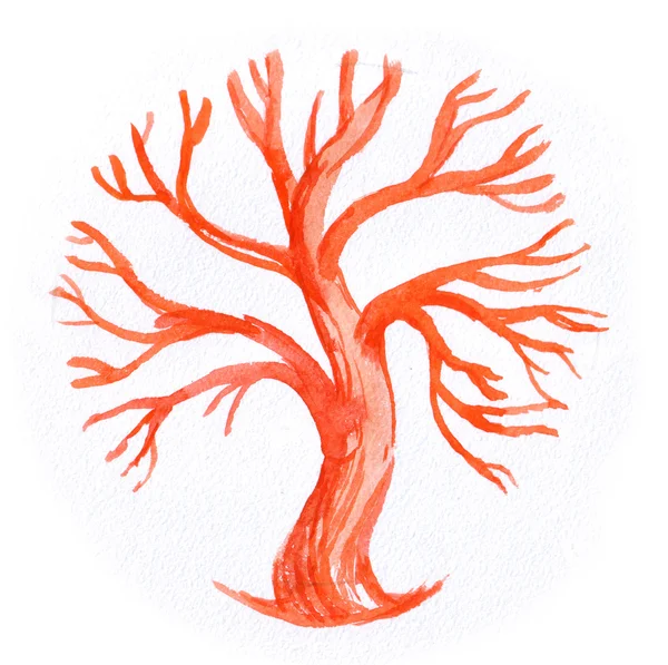 Znak drzewa — Zdjęcie stockowe
