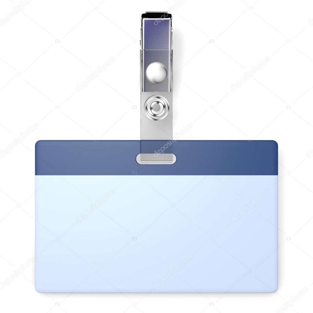 Blank badge with copyspace