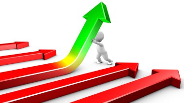 bir karakter eğrisi düzeltiyor.