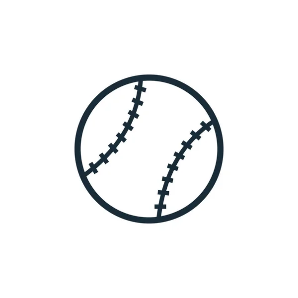 Softball, Baseball, Ball Icon Design Template Elements