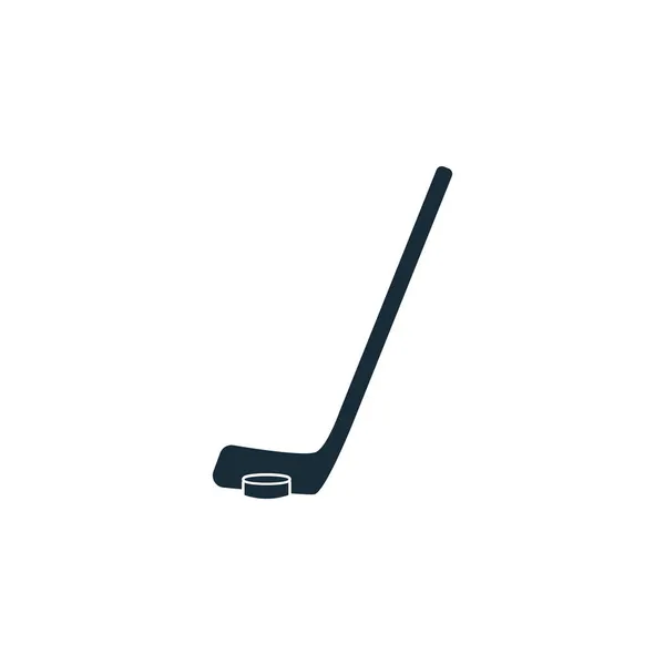 Hockey Sport Icon Design Template Elements — Stock Vector