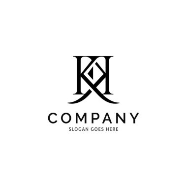 Initial Letter KK Icon Vector Logo Template Illustration Design