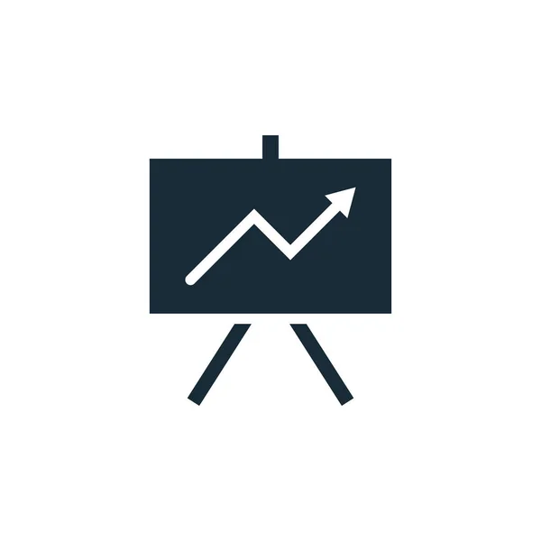 Finance Meeting Board Icon Design Template Elements — Stock vektor