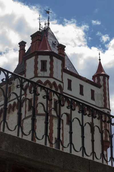 Замок Градик Над Моравією Опавська Область Сілезія Чехія Відома Національна — стокове фото