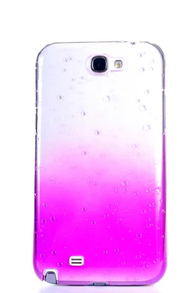Telefone rosa — Fotografia de Stock