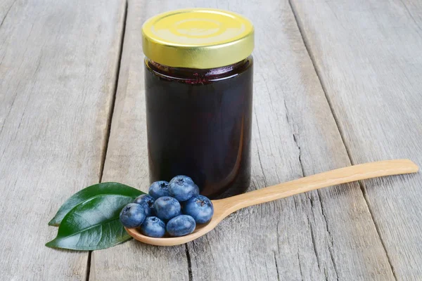 Blueberry jam — Stock Photo, Image