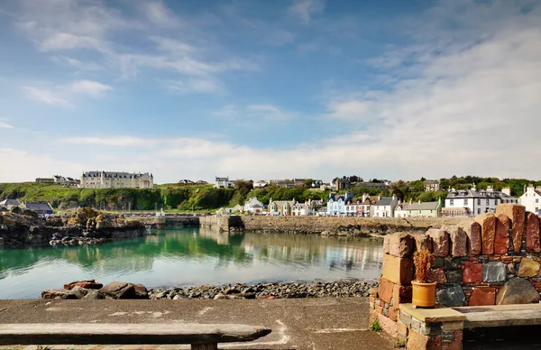 Portpatrick harbour on a summer day — Stock Photo, Image