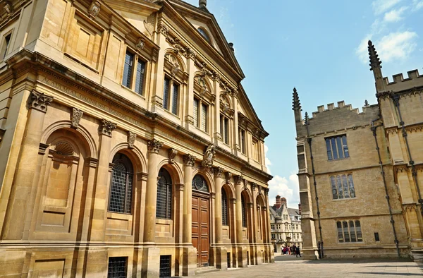 Edifícios em Oxford, Inglaterra — Fotografia de Stock