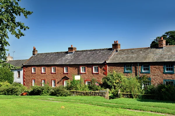 Sandstone cottages in Dufton, Cumbria — Stock Photo, Image