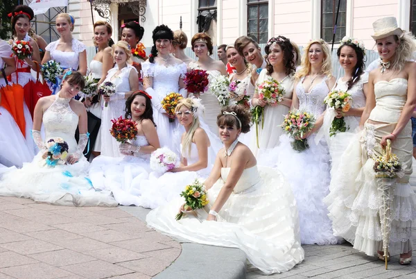 Nevěsta parade — Stock fotografie