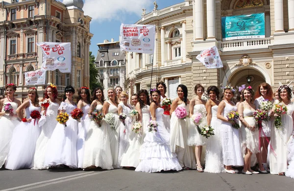 Menyasszony Parade Jogdíjmentes Stock Képek