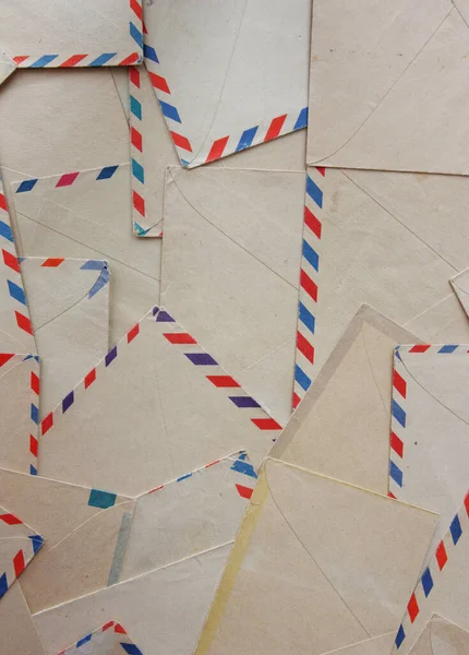 Image Vieilles Enveloppes Comme Fond Papier — Photo