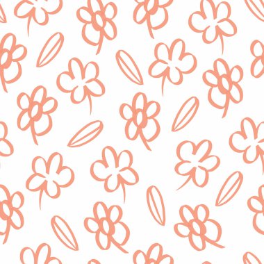 Kusursuz pembe papatya çiçeği arkaplanı