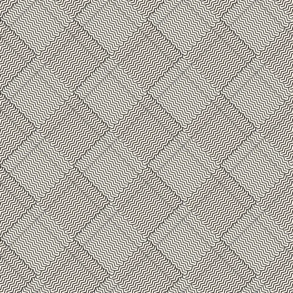 Fond Motif Carreaux Monochrome Abstrait Sans Couture Carte Vœux Tissu — Image vectorielle