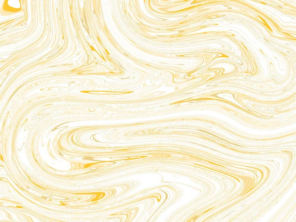 Abstract Monochrome Yellow Smooth Marble Wave Pattern Background Greeting Card — ストック写真