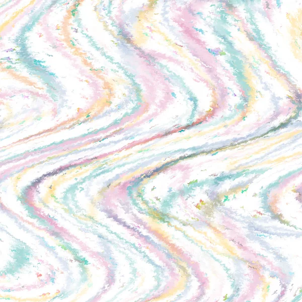 Abstract Sweet Rainbow Liquid Wave Pattern Background Greeting Card Fabric — ストック写真